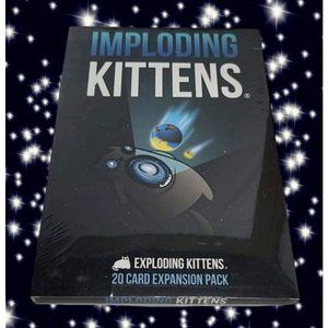NEW! Imploding Kittens, 1st Expansion Pack of Exploding Kittens - 20 car…